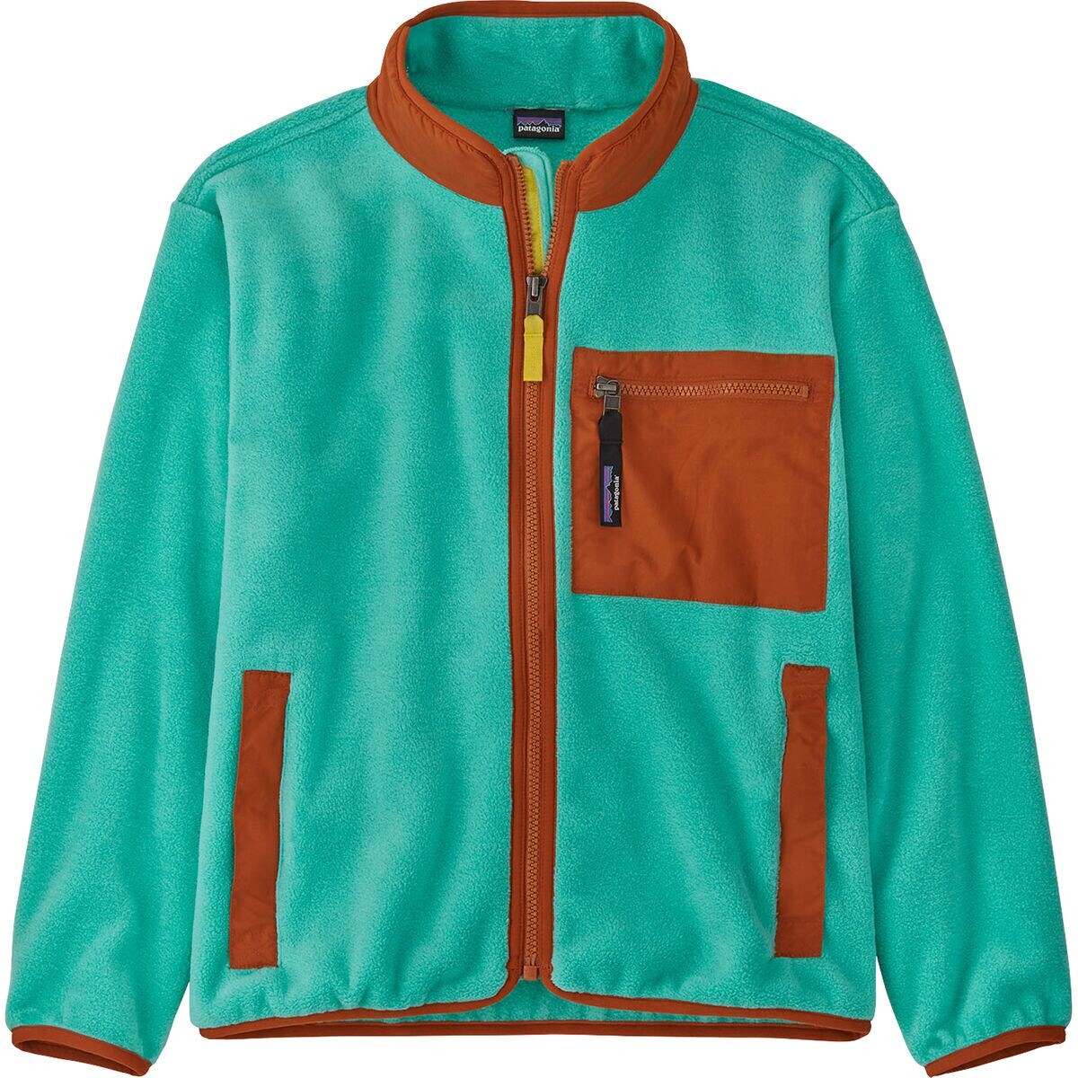 

Куртка synchilla - детская Patagonia, цвет fresh teal