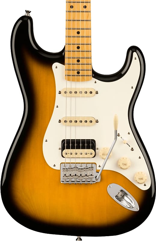 Электрогитара Fender JV Modified '50s Stratocaster HSS MP 2-Color Sunburst w/bag