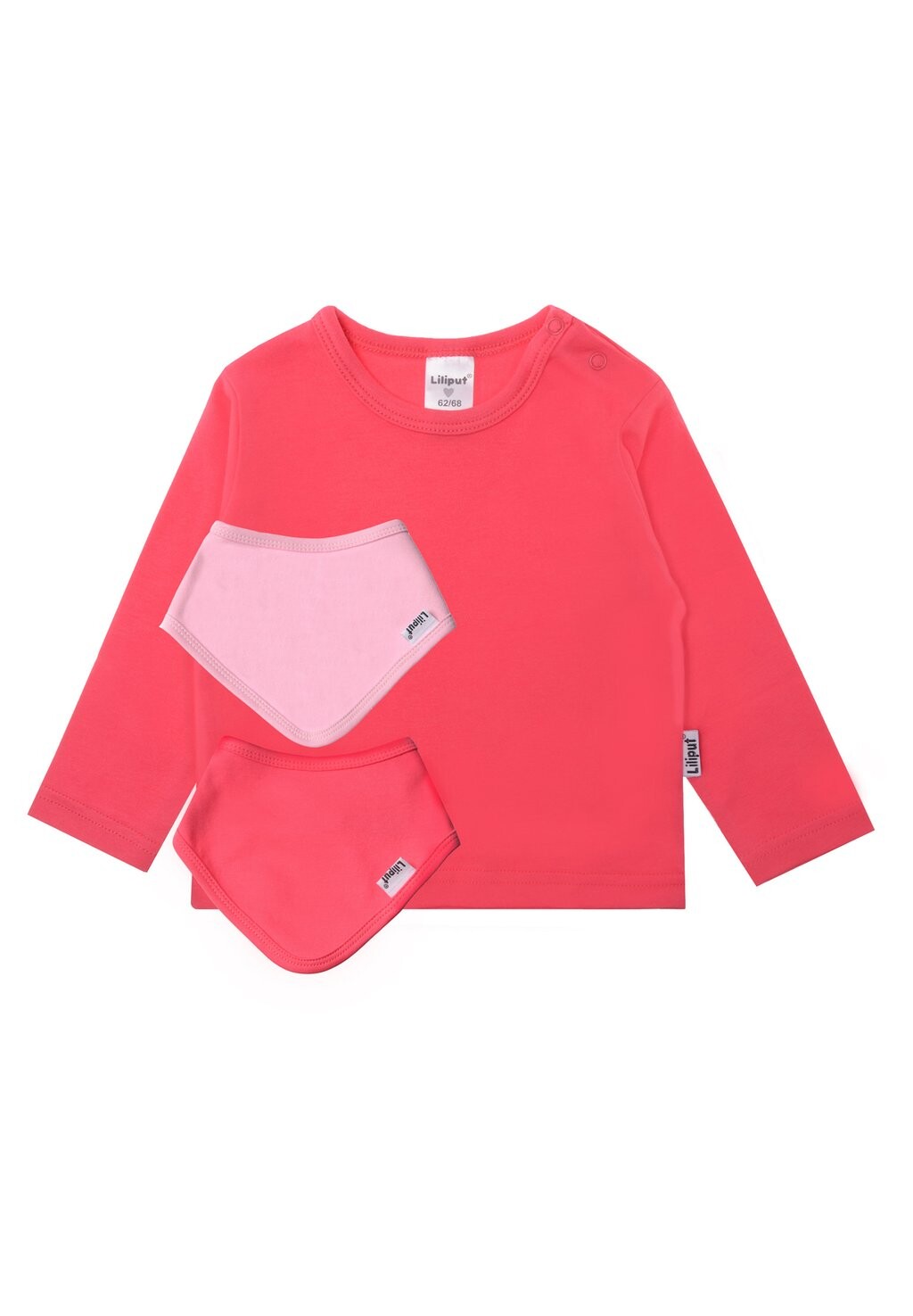 

Рубашка с длинным рукавом LANGARMSHIRT MIT HALSTÜCHERN Liliput, цвет pink