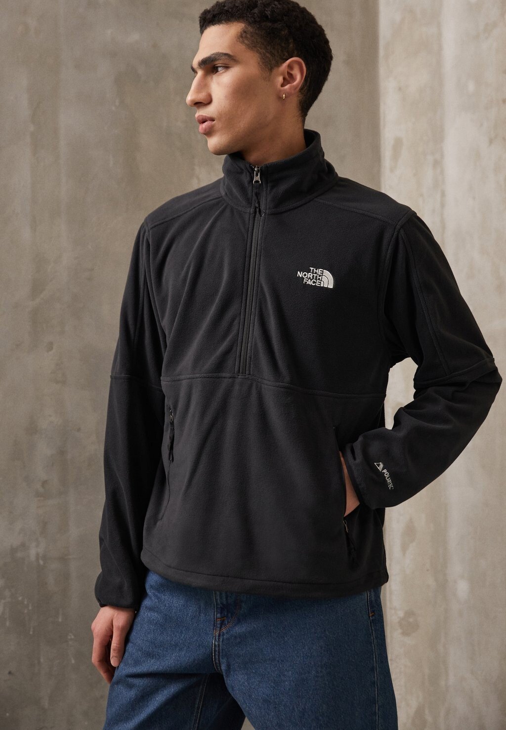 

Флисовый джемпер The North Face, черный