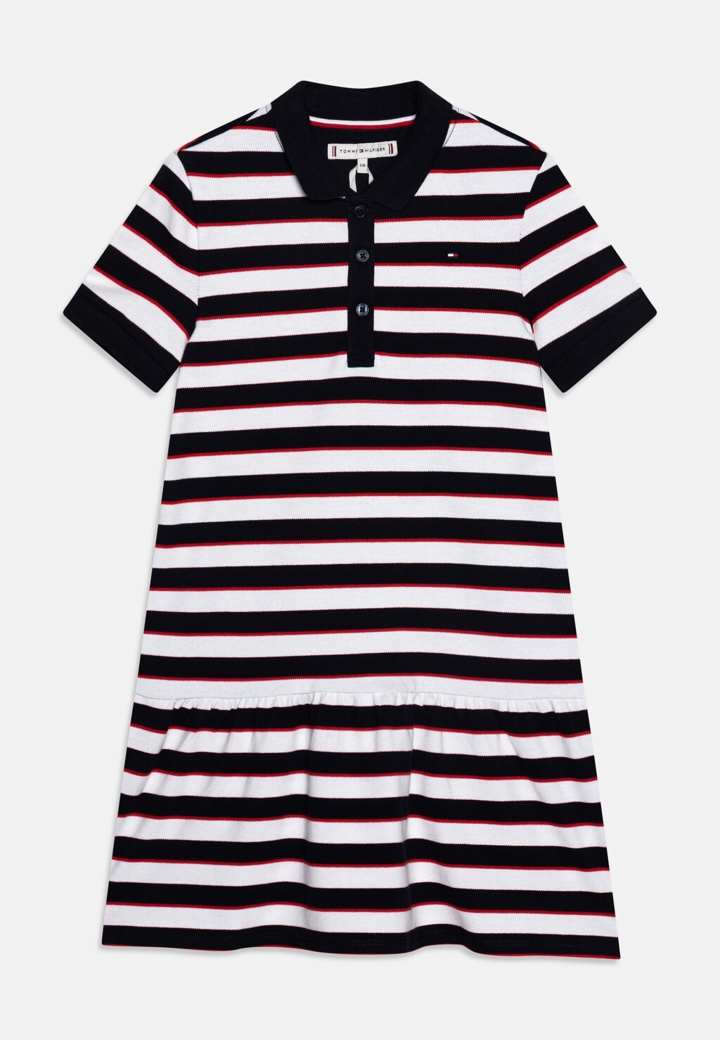 

Летнее платье Essential Dress Tommy Hilfiger, цвет blue/white/red