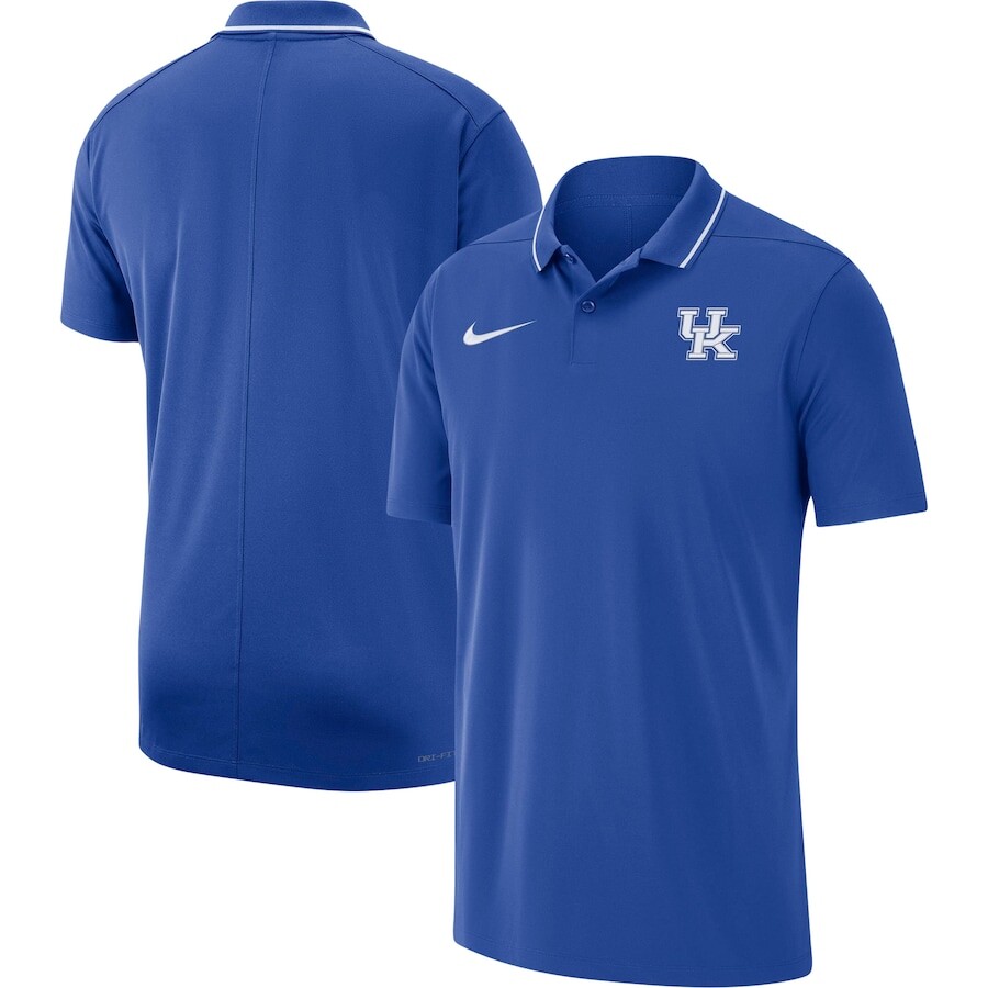

Поло с коротким рукавом Nike Kentucky Wildcats, роял