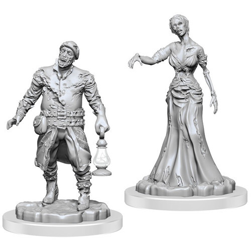 

Миниатюра WizKids/NECA Wizkids Deep Cuts Unpainted Minis: W18 Zombies