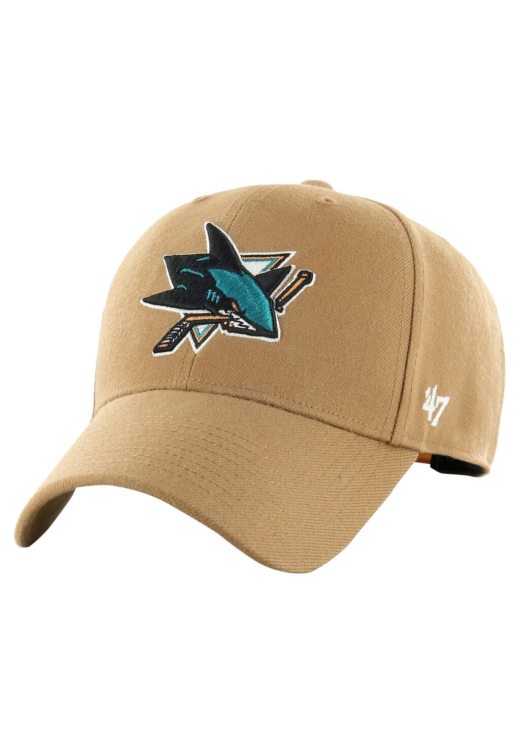 

Бейсболка NHL SAN JOSE SHARKS '47, цвет camel