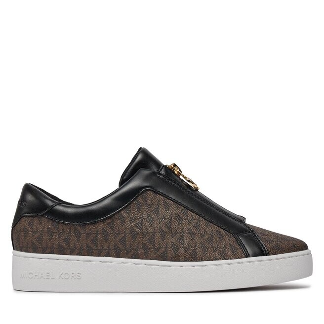 

Кроссовки MICHAEL KORS Keaton Zip Slip On 43R4KTFP2B Brown 200, коричневый