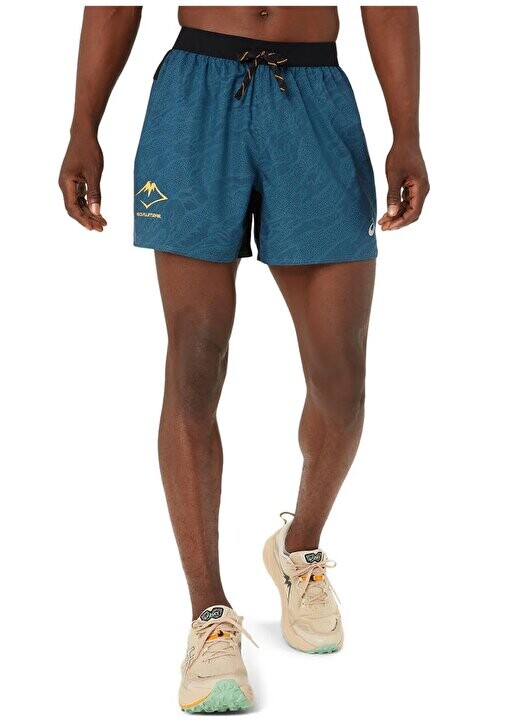 

Зеленые мужские шорты 2011C988-400FUJITRAIL ALL OVER PRIN Asics