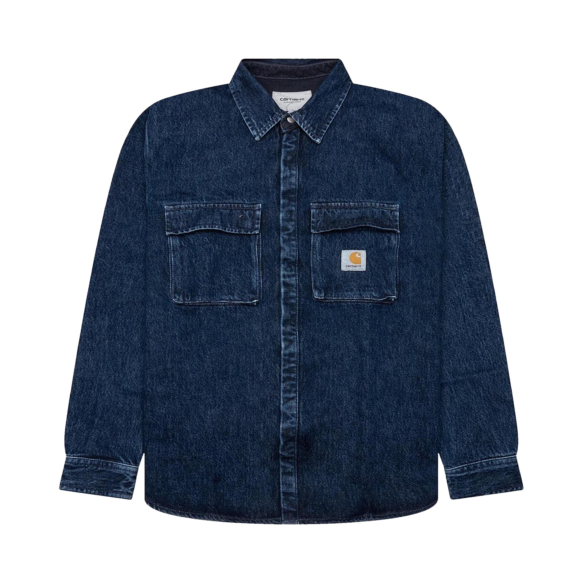 Куртка-рубашка Carhartt WIP Monterey, цвет Stone Washed цена и фото