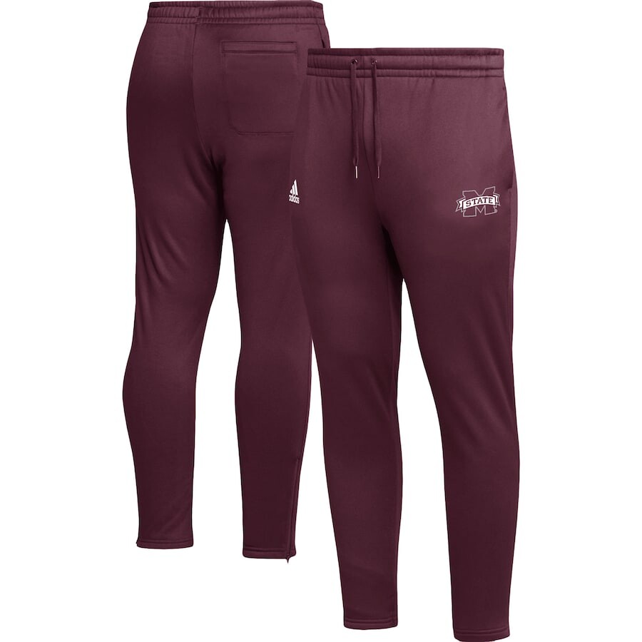 

Брюки adidas Mississippi State Bulldogs, бордовый