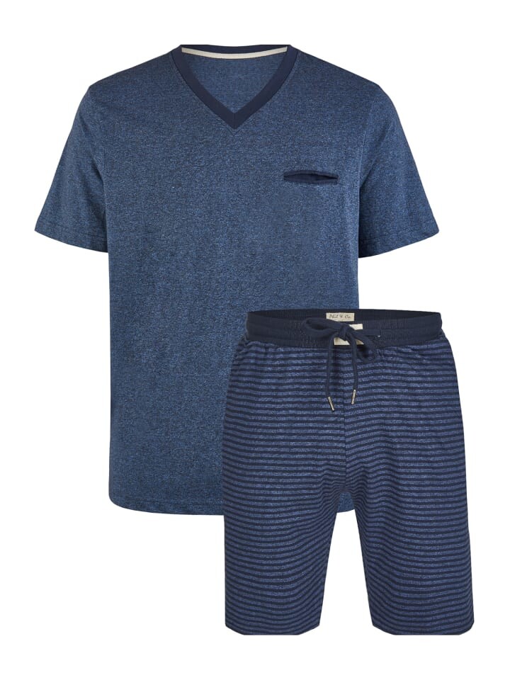 

Ночное белье Phil & Co. Berlin, цвет navy/gestreift