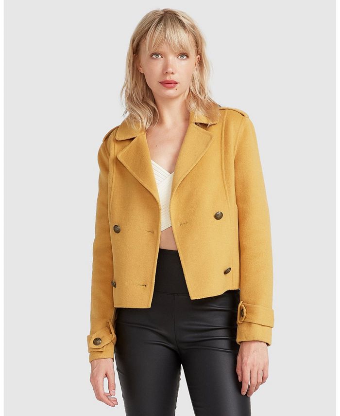 Женская куртка в стиле милитари лучше Belle & Bloom, золото