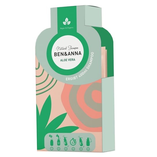 

Шампунь для волос Алоэ Вера в хлопьях 2х20г Ben&Anna,Shampooflakes