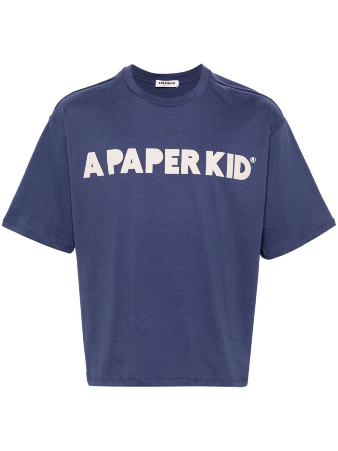 

A Paper Kid футболка с логотипом, синий