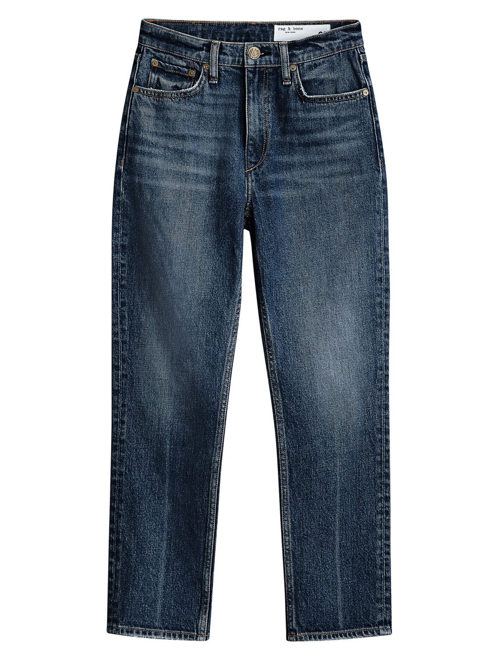 Укороченные джинсы Wren до щиколотки rag & bone цена и фото
