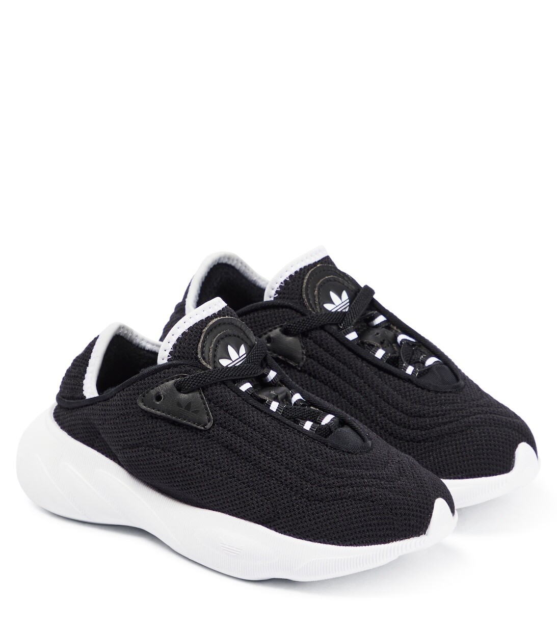 

Сетчатые кроссовки Adifom SLTN Adidas Originals, черный