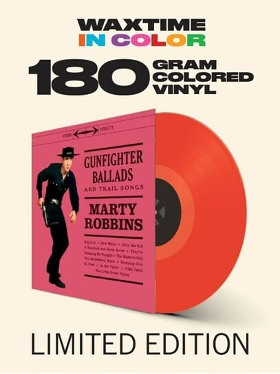 

Виниловая пластинка Marty Robbins - Gunfighter Ballads and Trail Songs