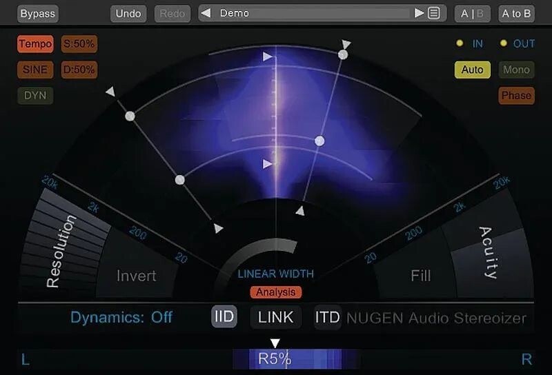 

Плагин NUGEN Audio Stereoizer