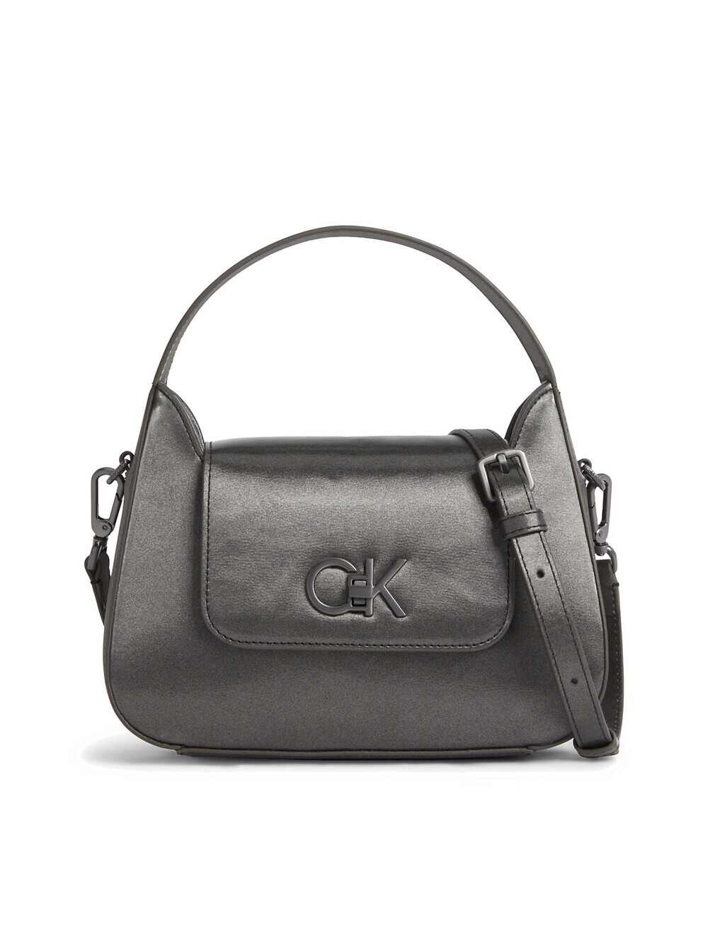 

Сумочка Calvin Klein, серебристо-серый