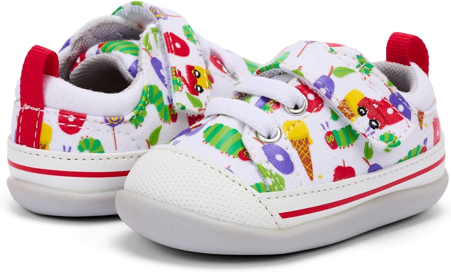 

Кроссовки Stevie II See Kai Run, цвет White/The Very Hungry Caterpillar