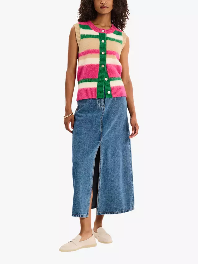 

Топ OMNES Matilda Stripe Knit, разноцветный