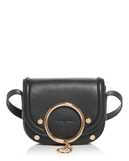 

Кожаная сумка через плечо Mara See by Chloé, цвет Black