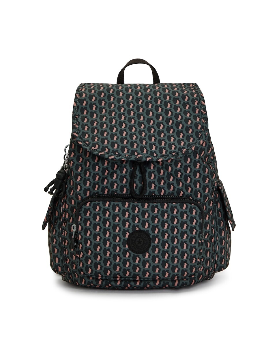 

Женский рюкзак с разноцветной магнитной застежкой Kipling, мультиколор