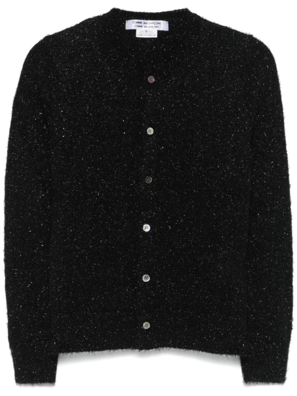 

Comme Des Garçons Кардиган Comme Des Garçons с люрексом Comme Des Garçons Comme Des Garçons, черный