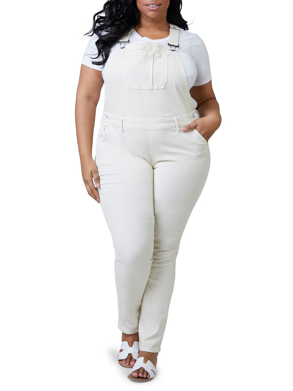 

Джинсовый комбинезон Brenda Slink Jeans, Plus Size