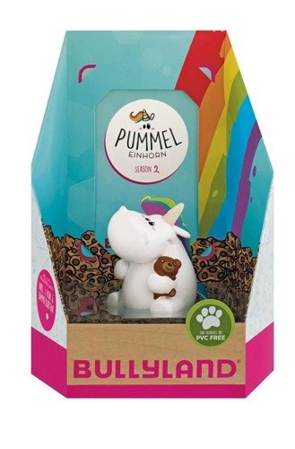Bullyland, Коллекционная фигурка, Пухлый единорог с плюшевым мишкой фигурка уточка единорог