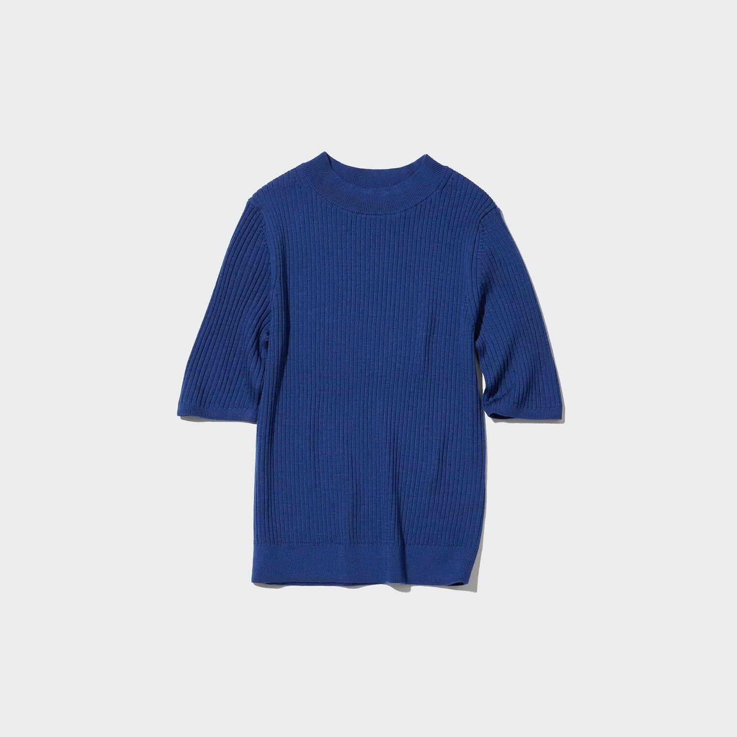 

Свитер Uniqlo женский из шерсти мериноса, синий