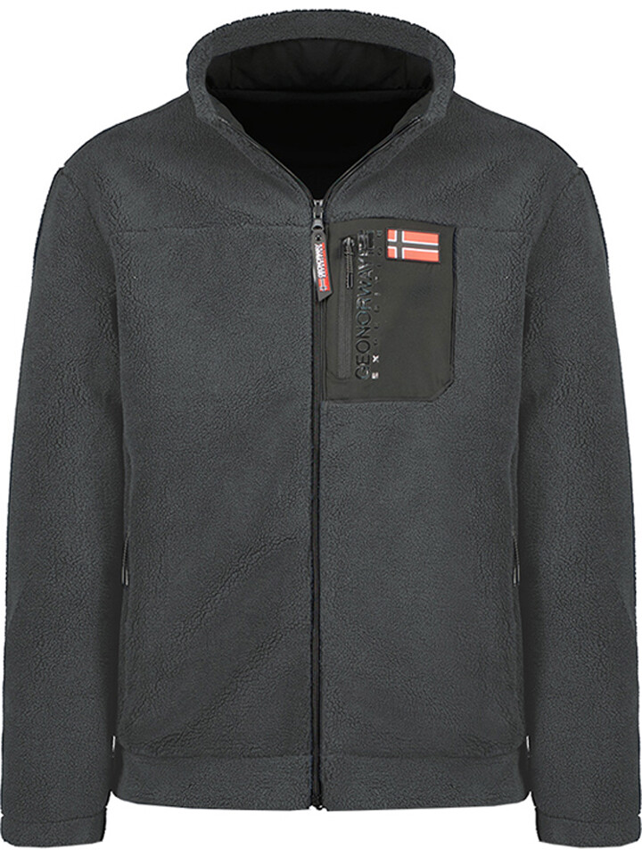

Флисовая куртка Geographical Norway Unreversible, темно серый