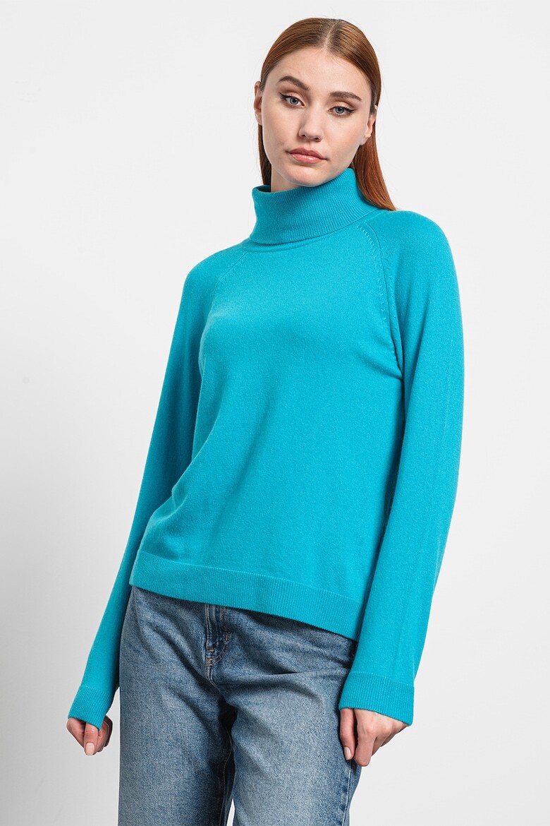 

Шерстяной свитер и поло United Colors Of Benetton, синий