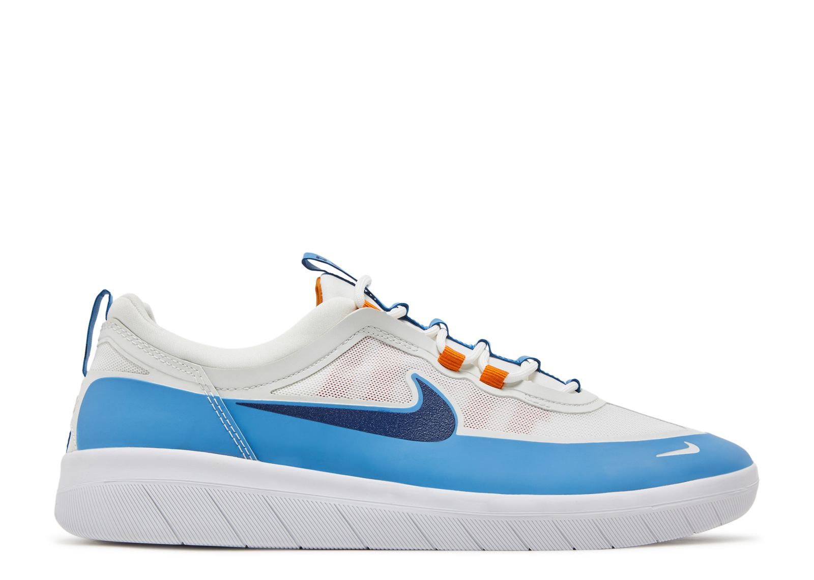 Кроссовки Nike Nyjah Free 2 Sb 'White Dutch Blue', белый фото