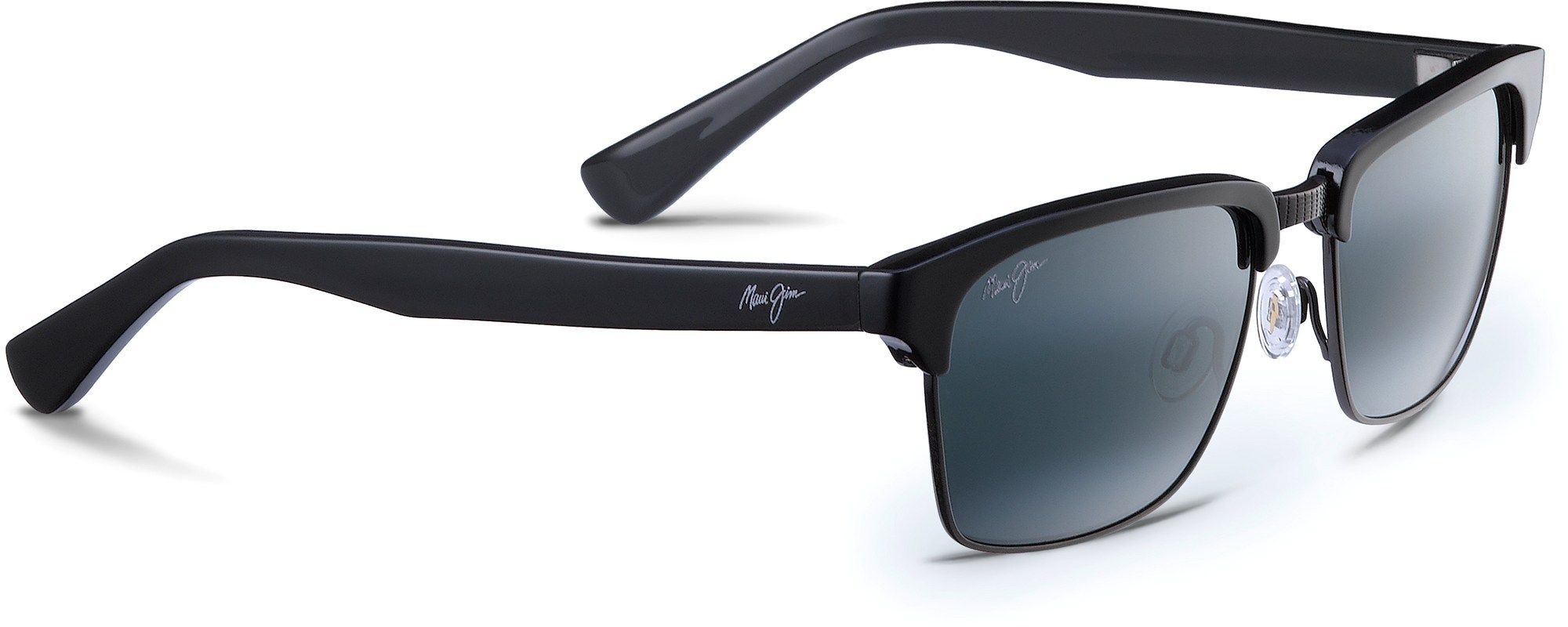 цена Поляризованные солнцезащитные очки Kawika — мужские Maui Jim, черный