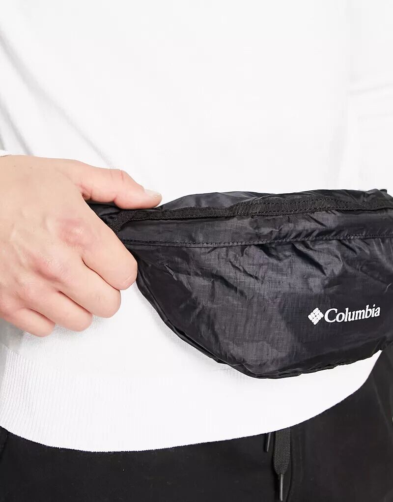 

Черная компактная поясная сумка унисекс Columbia Lightweight II