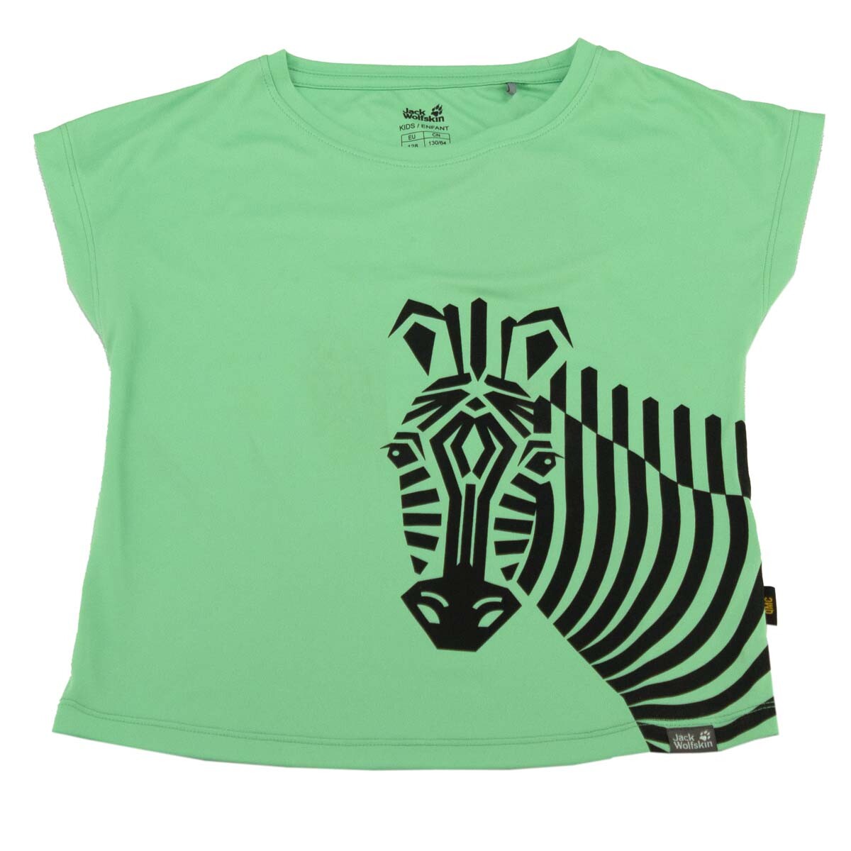 

Футболка Jack Wolfskin Zebra Tee Girls, зеленый