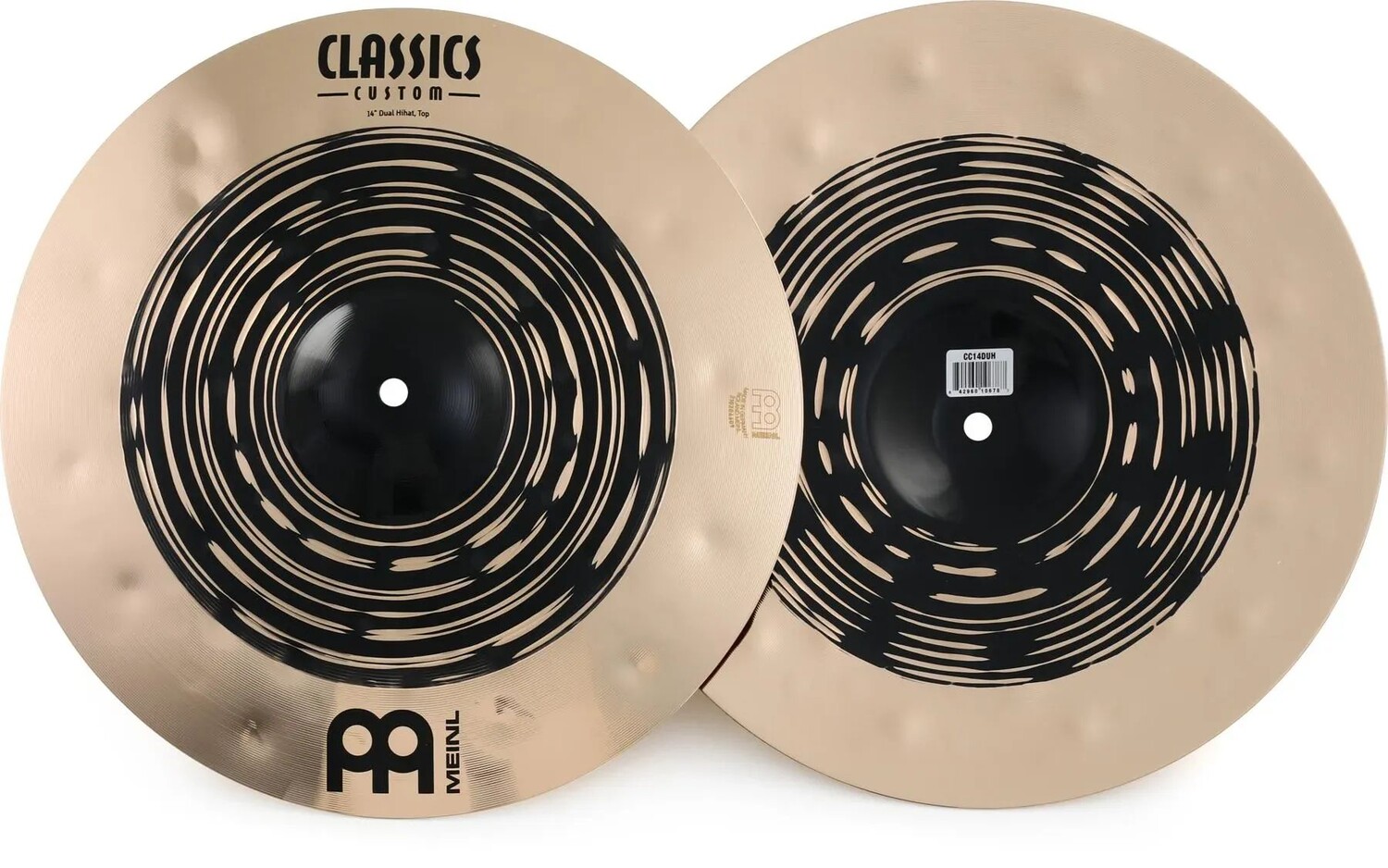 

Тарелки Meinl 14 дюймов Classics Custom Dual Hi-hat