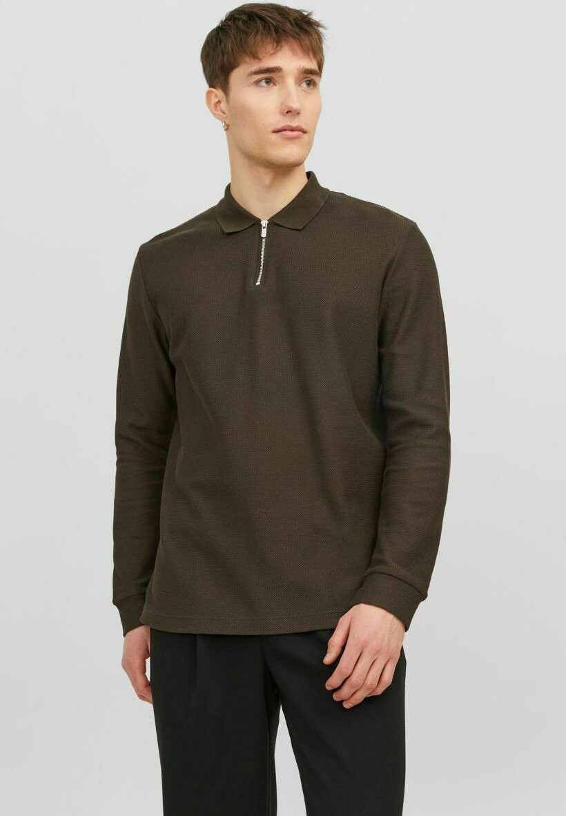 

Футболка с длинным рукавом Jack & Jones, черные чернила
