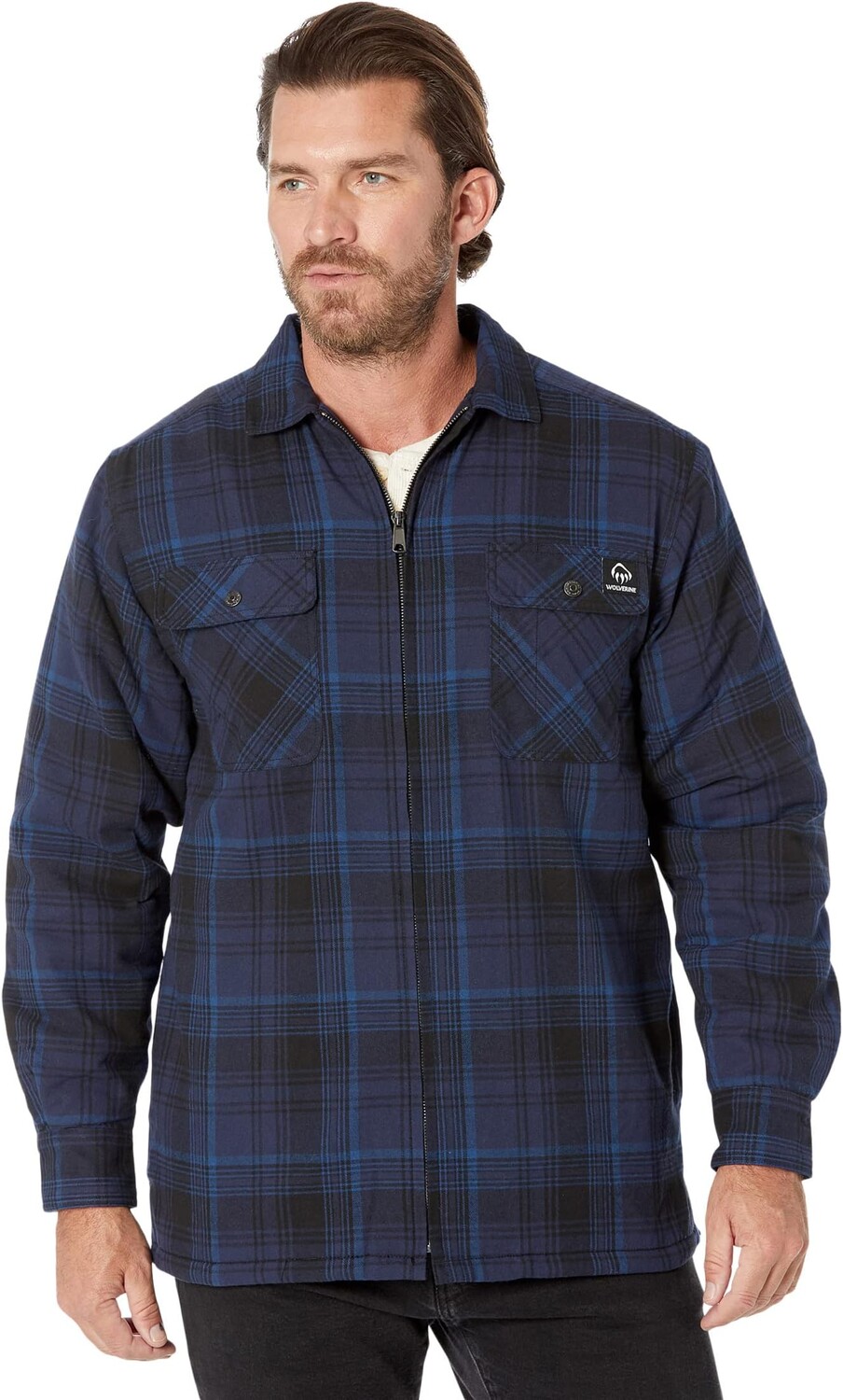 

Куртка Marshall Shirt Jacket Wolverine, цвет Blue Moon