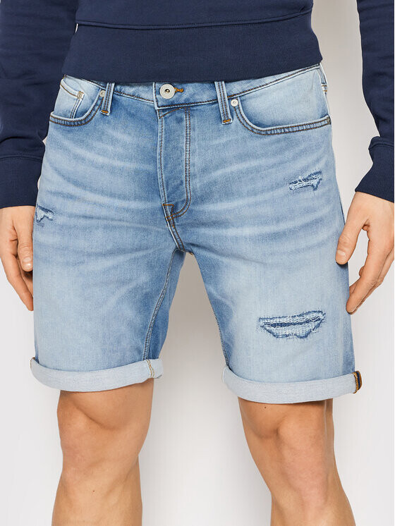 

Джинсовые шорты стандартного кроя Jack&Jones, синий