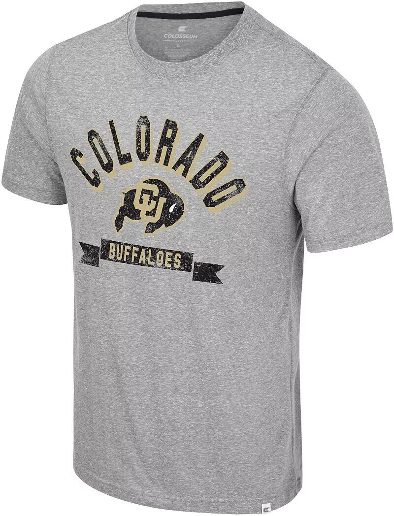 

Colosseum Мужская футболка Colorado Buffaloes Heather Grey Connor