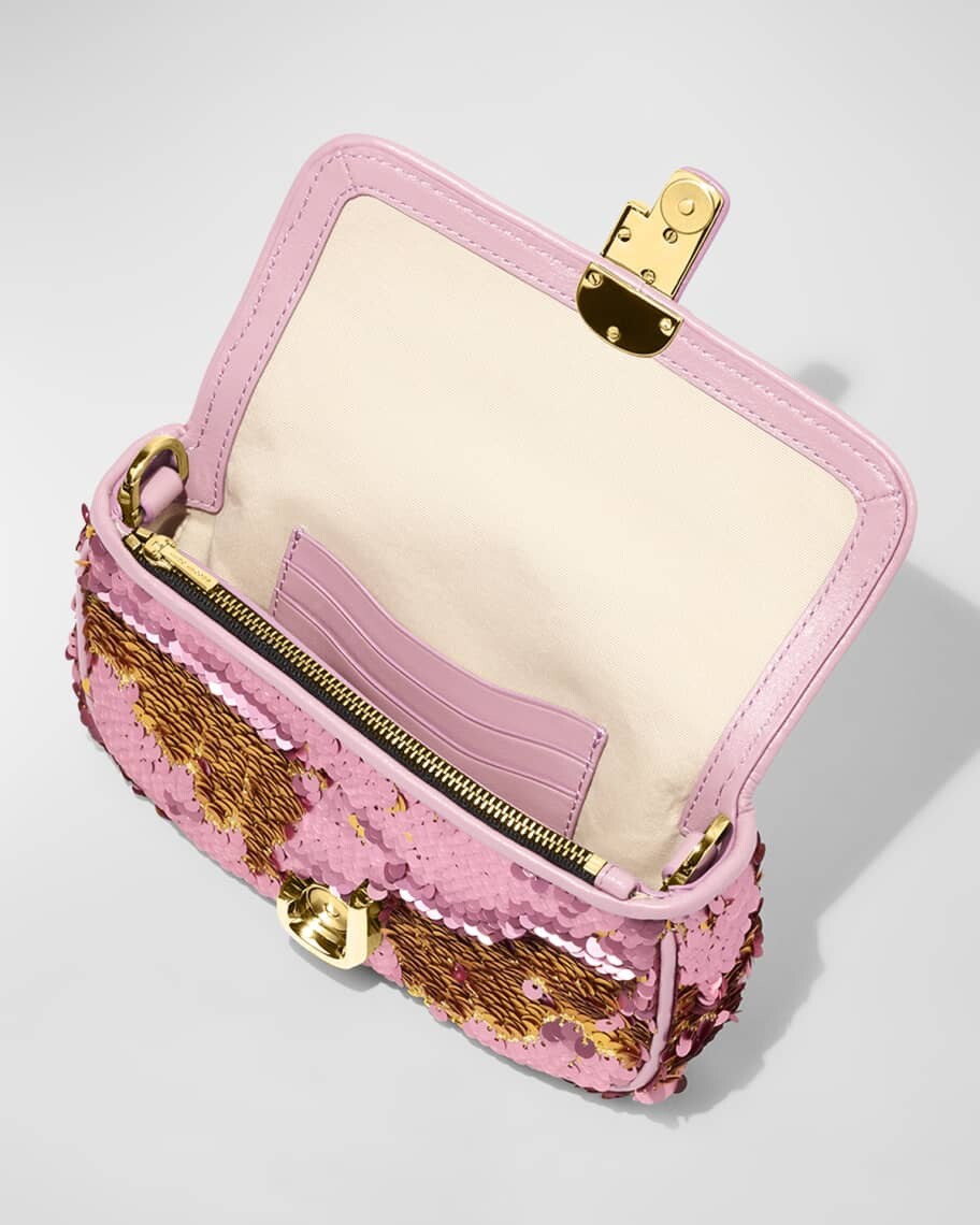 

Мини-сумка через плечо J Marc с пайетками Marc Jacobs