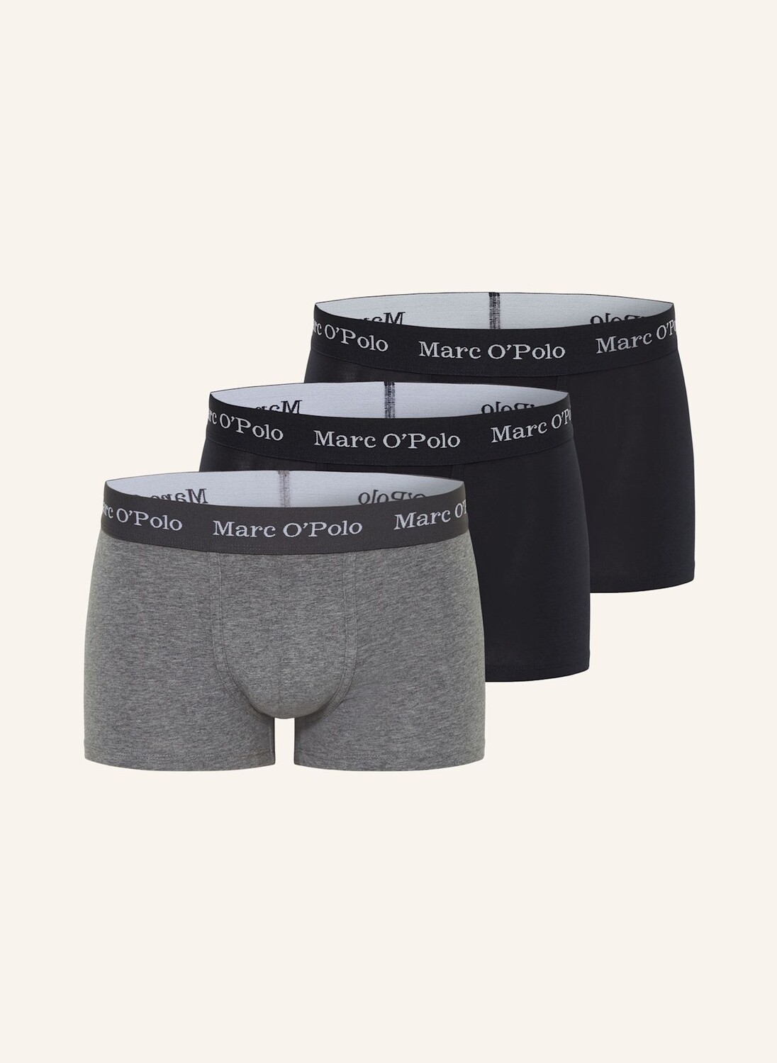 

3 пары боксеров Marc O'Polo, черный