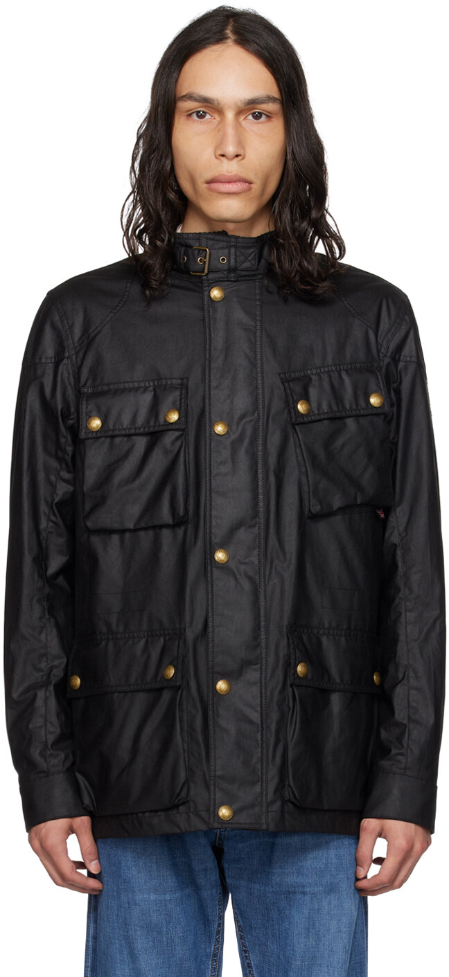 

Черная куртка Belstaff Fieldmaster, Черный