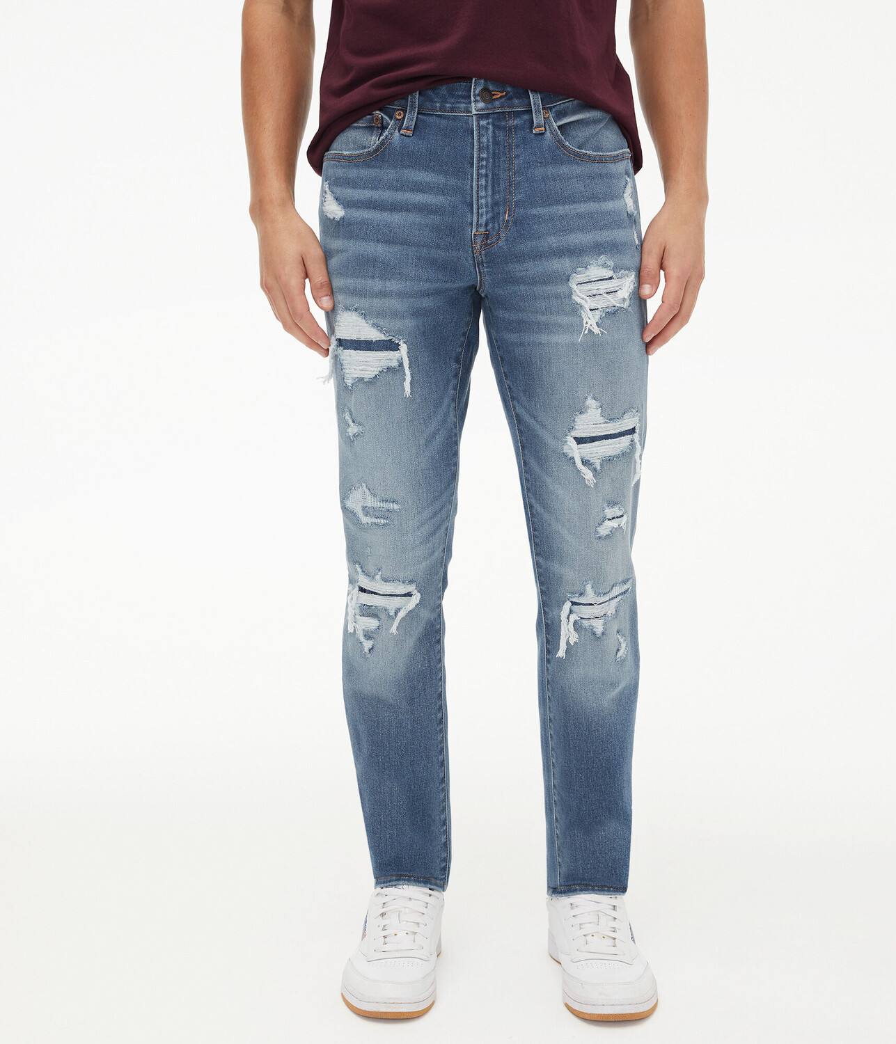 

Джинсы скинни Performance Denim Aeropostale, синий