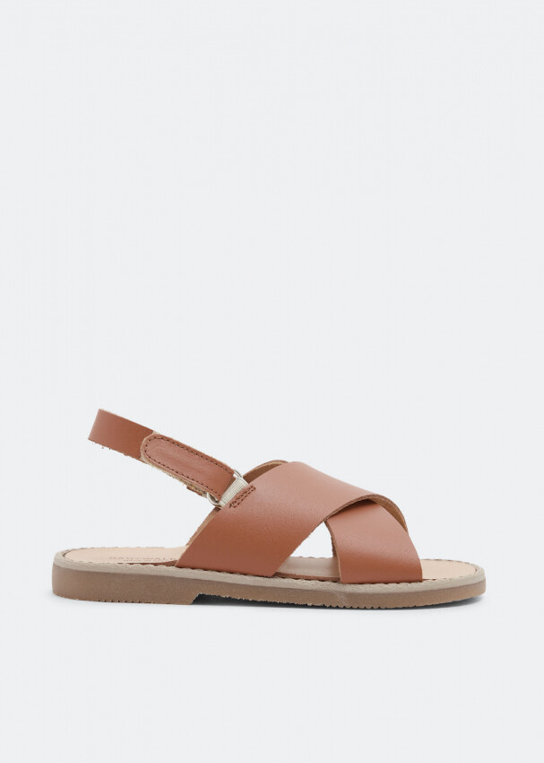 

Сандалии Babywalker Leather, коричневый