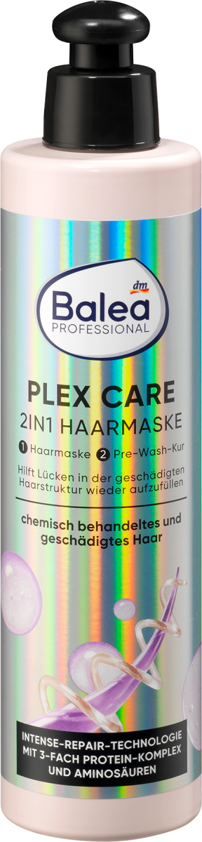 Маска для волос Plex Care 2в1 250мл Balea