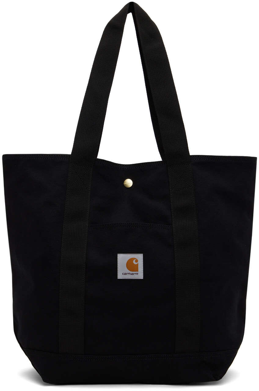 

Черная большая сумка из плотной ткани Carhartt Work In Progress, цвет Black