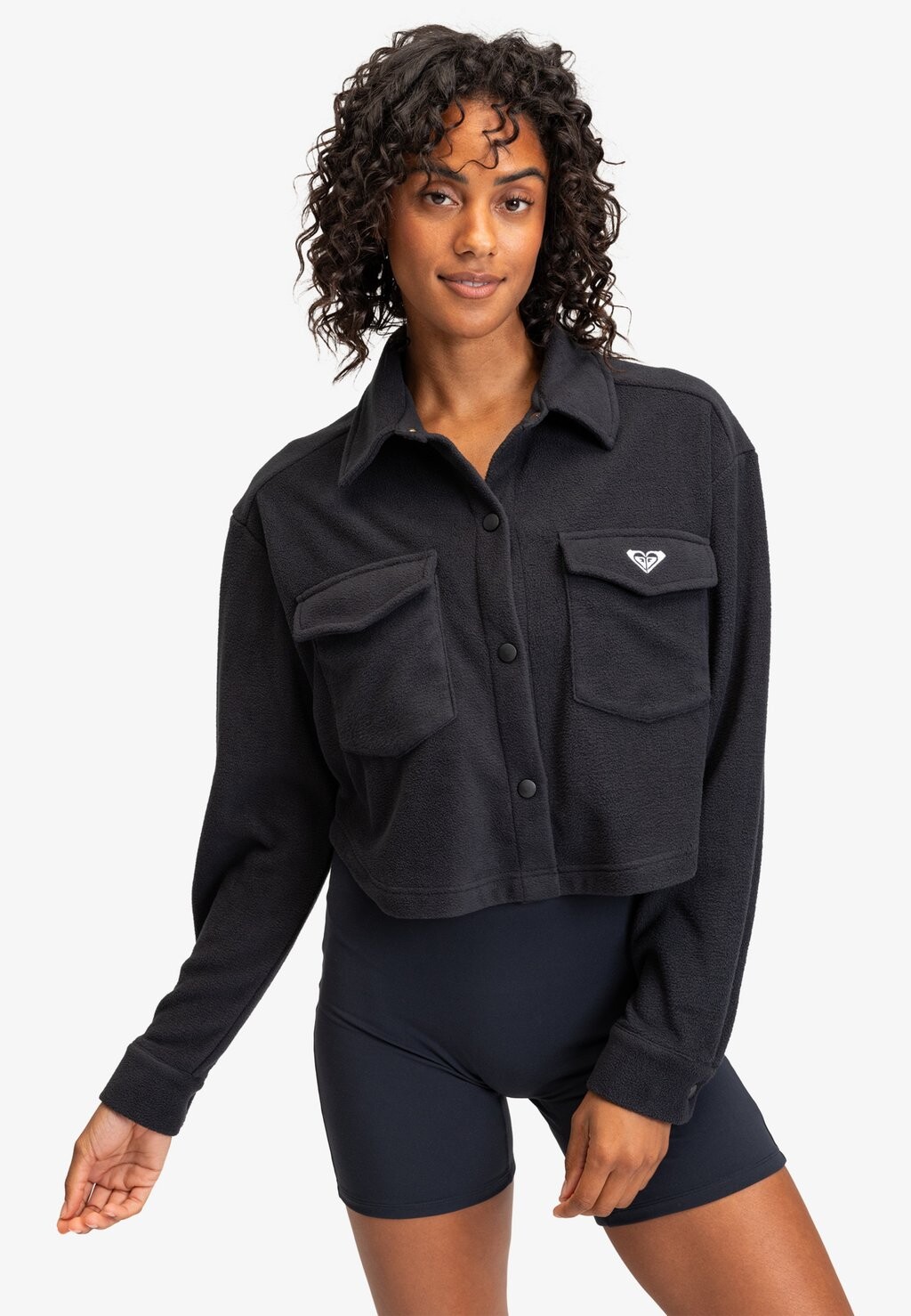 

Флисовая куртка WAVES OF WARMTH Roxy, цвет anthracite