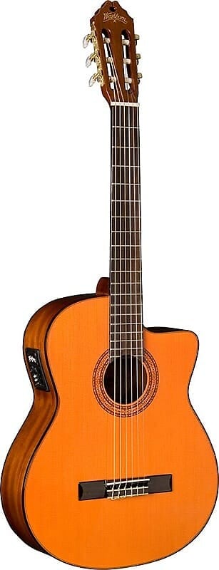 

Акустическая гитара Washburn C5CE-A Classical Series Cutaway Acoustic Electric Guitar