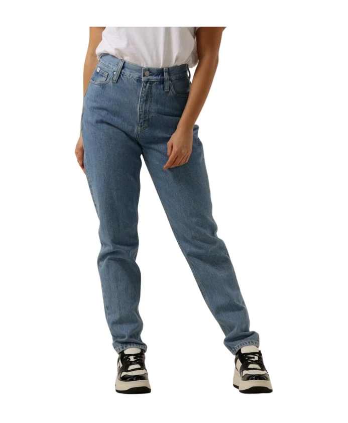 

Джинсы Mom Calvin Klein, синий